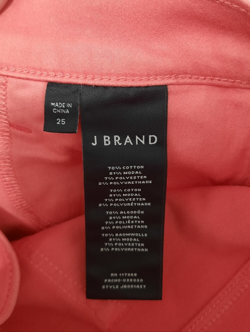 J Brand Alana High Rise Crop Skinny Jeans Pants Luxe Sateen Womens Size 25 New - Picture 6 of 13